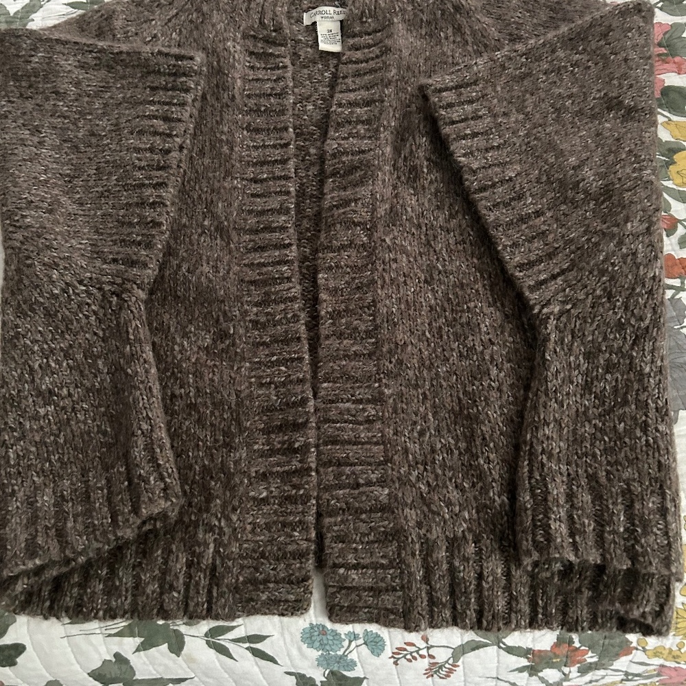 Carroll Reed wool shrug